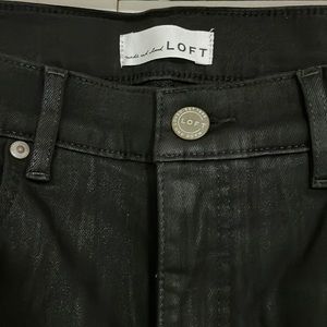 LOFT coated jeans